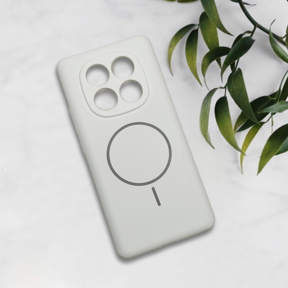 قاب سیلیکونی اورجینال طرح مگ سیف Xiaomi Redmi Note 14 Pro