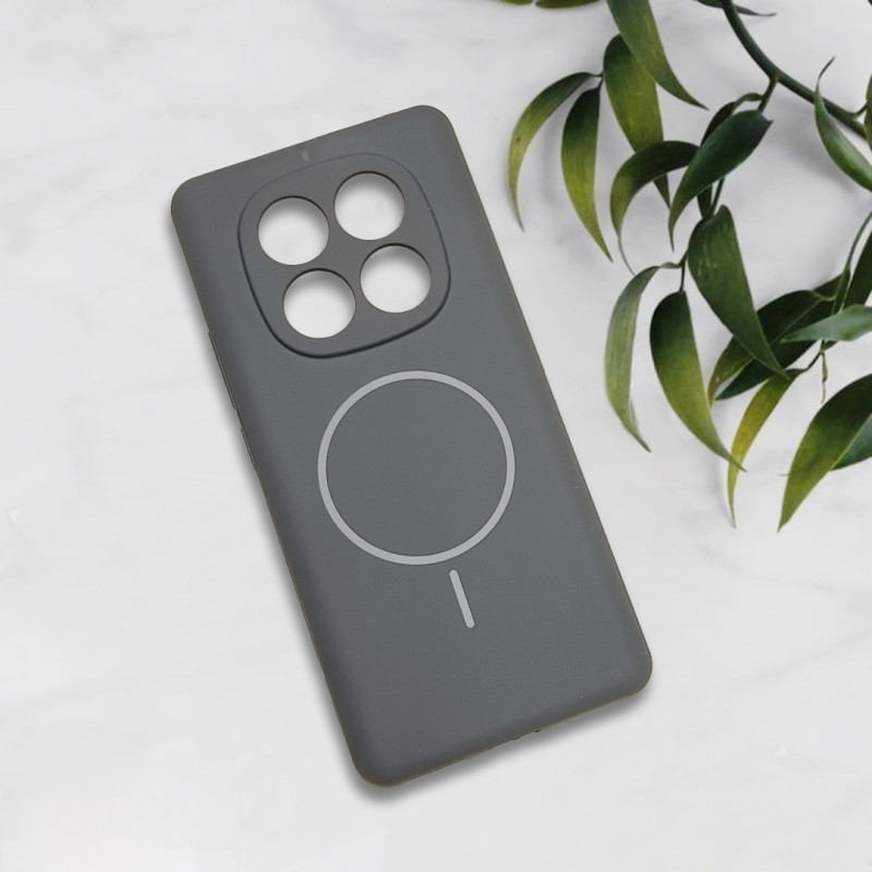 قاب سیلیکونی اورجینال طرح مگ سیف Xiaomi Redmi Note 14 Pro