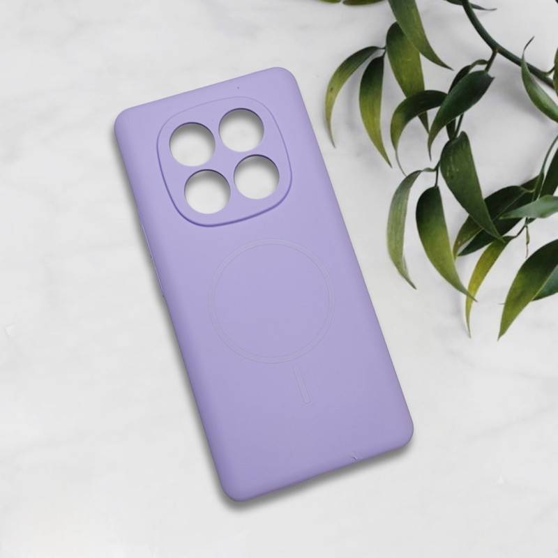 قاب سیلیکونی اورجینال طرح مگ سیف Xiaomi Redmi Note 14 Pro