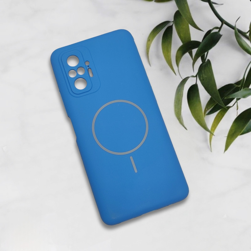 قاب سیلیکونی اورجینال طرح مگ سیف Xiaomi Redmi Note 10 Pro 4G