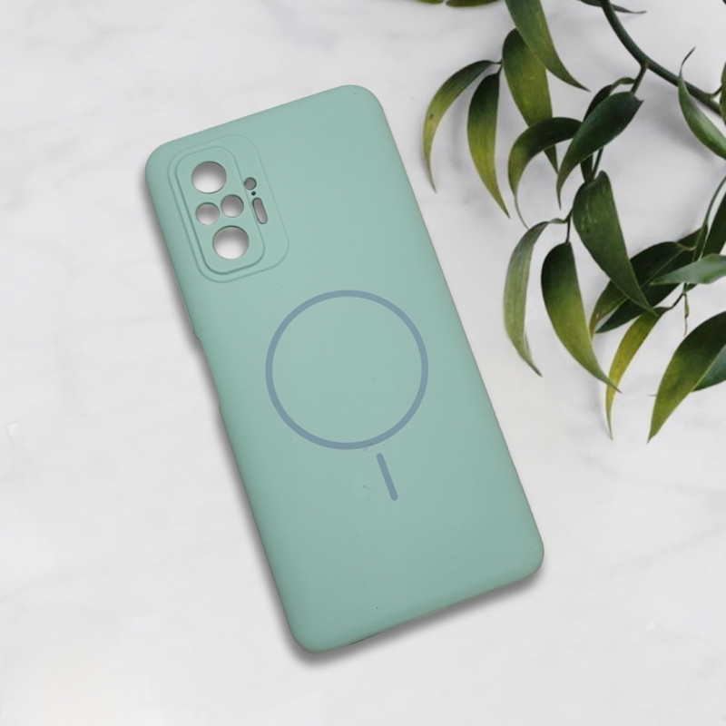 قاب سیلیکونی اورجینال طرح مگ سیف Xiaomi Redmi Note 10 Pro 4G