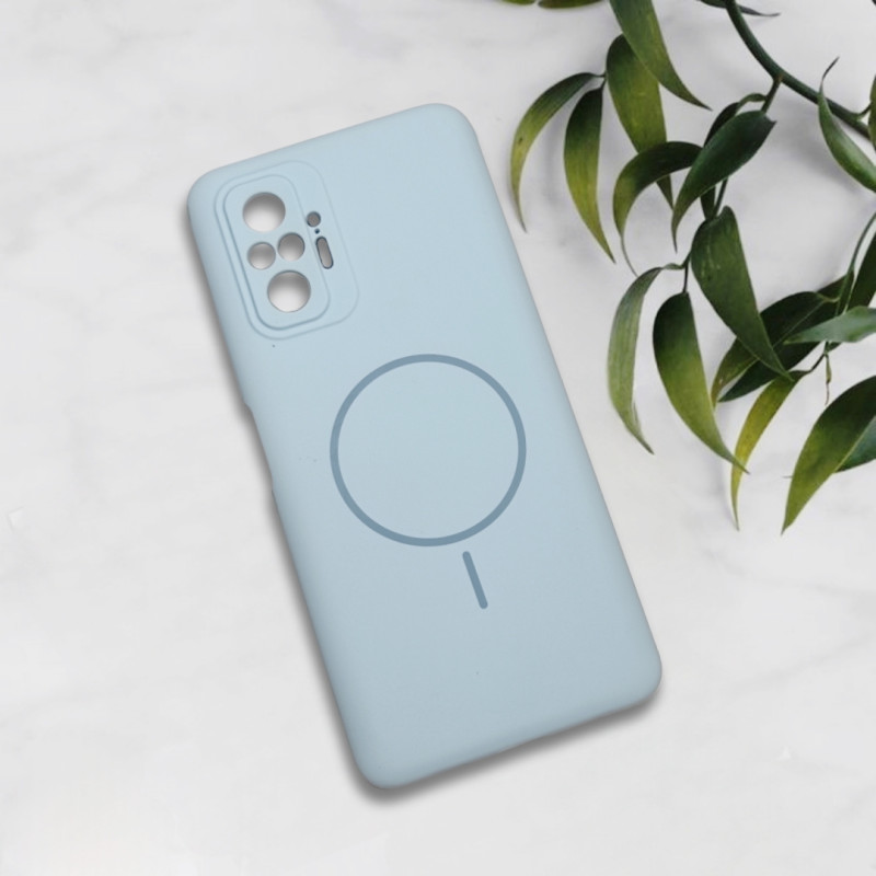قاب سیلیکونی اورجینال طرح مگ سیف Xiaomi Redmi Note 10 Pro 4G