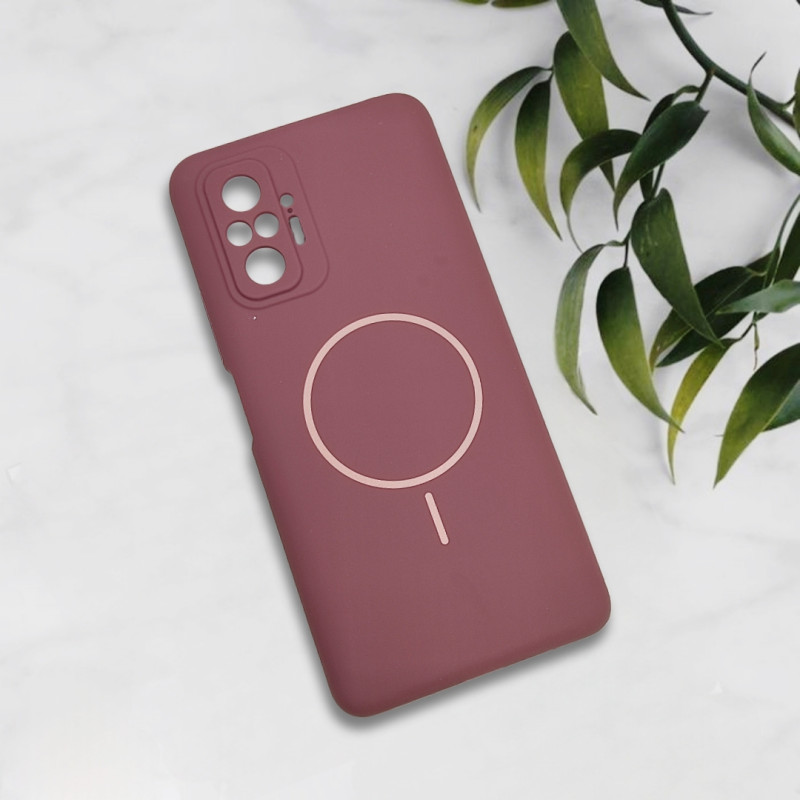 قاب سیلیکونی اورجینال طرح مگ سیف Xiaomi Redmi Note 10 Pro 4G
