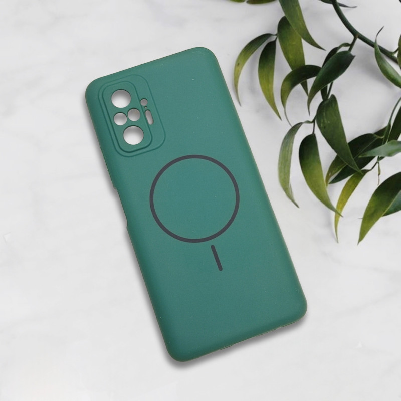 قاب سیلیکونی اورجینال طرح مگ سیف Xiaomi Redmi Note 10 Pro 4G