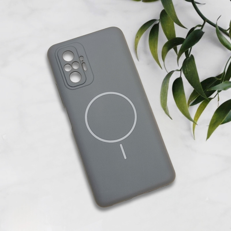 قاب سیلیکونی اورجینال طرح مگ سیف Xiaomi Redmi Note 10 Pro 4G