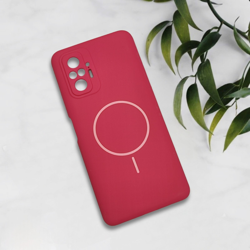قاب سیلیکونی اورجینال طرح مگ سیف Xiaomi Redmi Note 10 Pro 4G