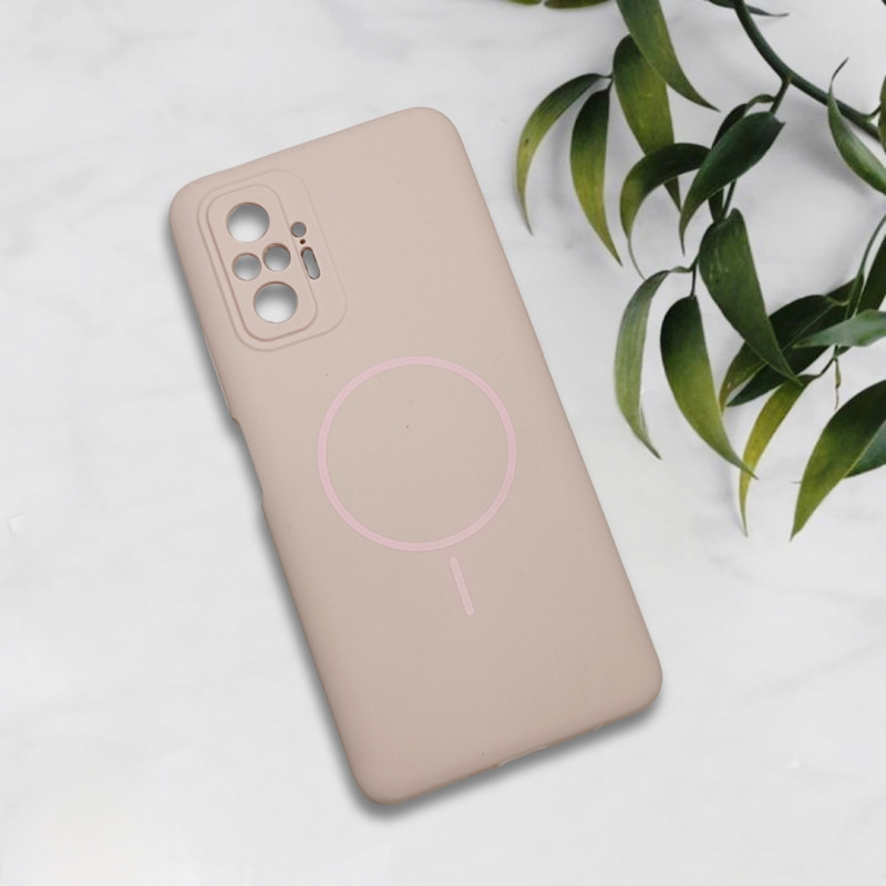 قاب سیلیکونی اورجینال طرح مگ سیف Xiaomi Redmi Note 10 Pro 4G