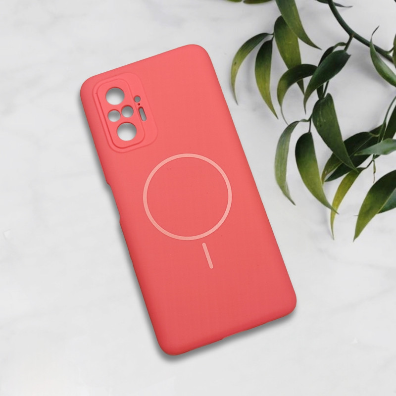 قاب سیلیکونی اورجینال طرح مگ سیف Xiaomi Redmi Note 10 Pro 4G
