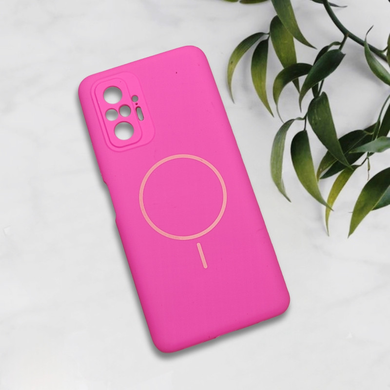 قاب سیلیکونی اورجینال طرح مگ سیف Xiaomi Redmi Note 10 Pro 4G
