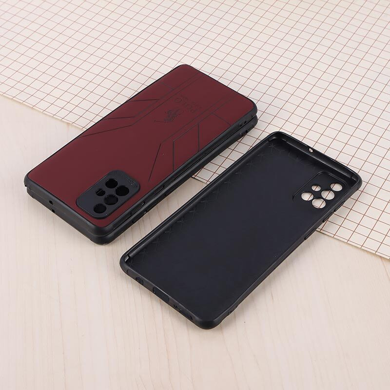 قاب چرمی طرح Polo مدل Samsung A71