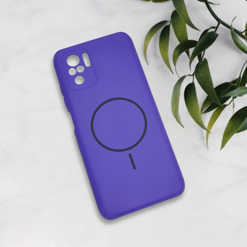 قاب سیلیکونی اورجینال طرح مگ سیف Xiaomi Redmi Note 10 4G / Note 10s