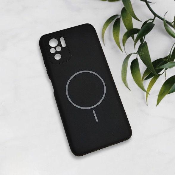 قاب سیلیکونی اورجینال طرح مگ سیف Xiaomi Redmi Note 10 4G / Note 10s