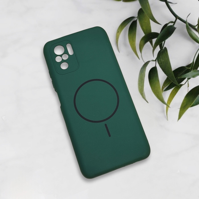 قاب سیلیکونی اورجینال طرح مگ سیف Xiaomi Redmi Note 10 4G / Note 10s