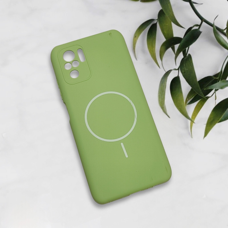 قاب سیلیکونی اورجینال طرح مگ سیف Xiaomi Redmi Note 10 4G / Note 10s
