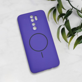 قاب سیلیکونی اورجینال طرح مگ سیف Xiaomi Redmi Note 8 Pro