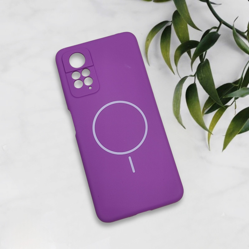 قاب سیلیکونی اورجینال طرح مگ سیف Xiaomi Redmi Note 11 Pro 4G