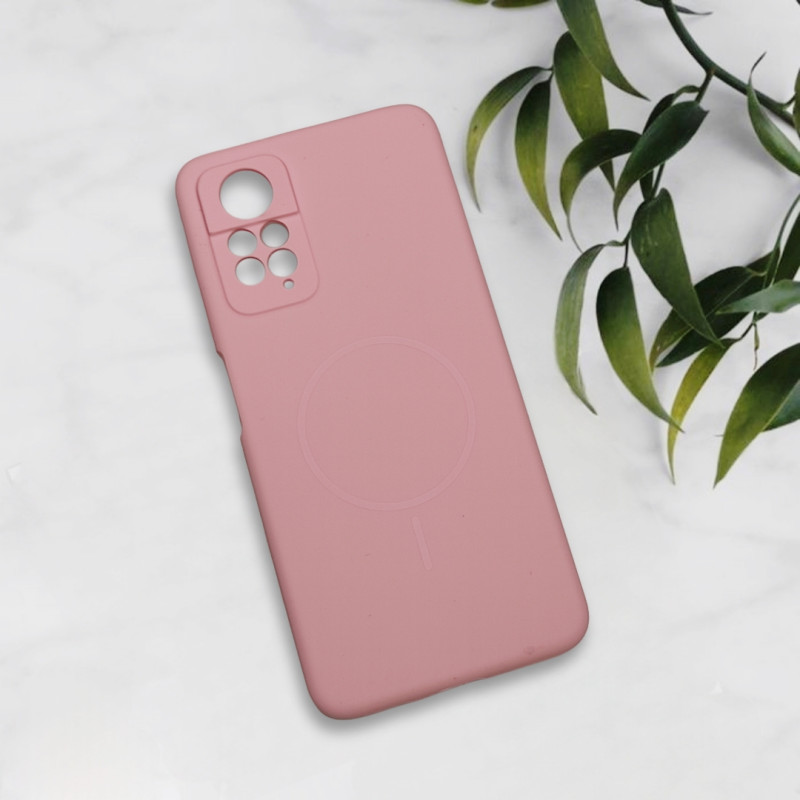 قاب سیلیکونی اورجینال طرح مگ سیف Xiaomi Redmi Note 11 Pro 4G