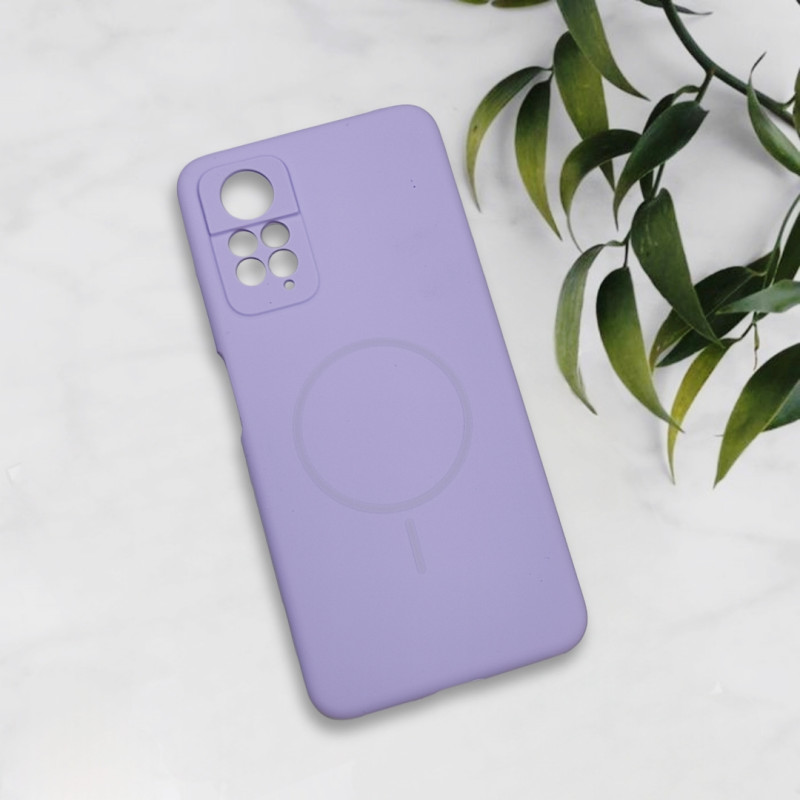 قاب سیلیکونی اورجینال طرح مگ سیف Xiaomi Redmi Note 11 Pro 4G