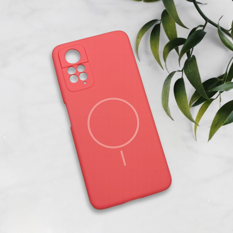 قاب سیلیکونی اورجینال طرح مگ سیف Xiaomi Redmi Note 11 Pro 4G
