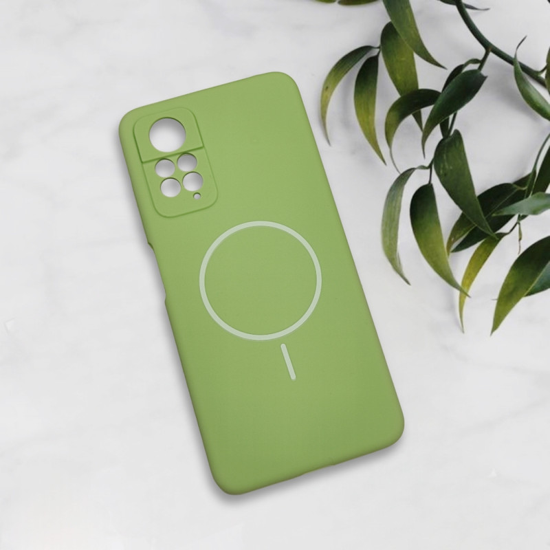 قاب سیلیکونی اورجینال طرح مگ سیف Xiaomi Redmi Note 11 Pro 4G