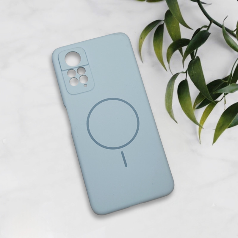 قاب سیلیکونی اورجینال طرح مگ سیف Xiaomi Redmi Note 11 Pro 4G