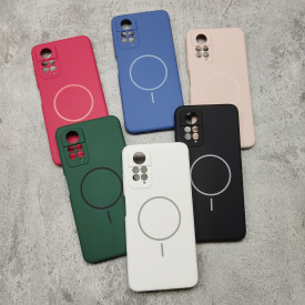 قاب سیلیکونی اورجینال طرح مگ سیف Xiaomi Redmi Note 11 Pro 4G