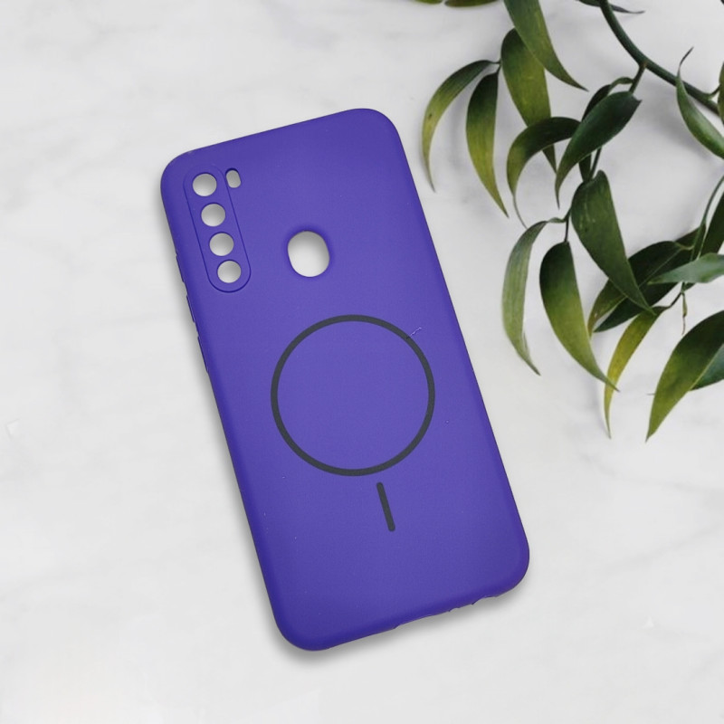 قاب سیلیکونی اورجینال طرح مگ سیف Xiaomi Redmi Note 8