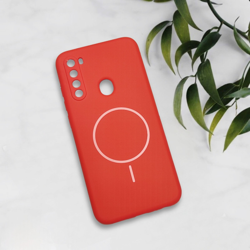 قاب سیلیکونی اورجینال طرح مگ سیف Xiaomi Redmi Note 8