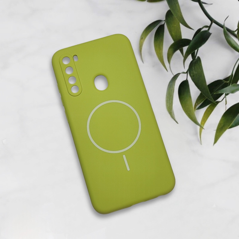 قاب سیلیکونی اورجینال طرح مگ سیف Xiaomi Redmi Note 8