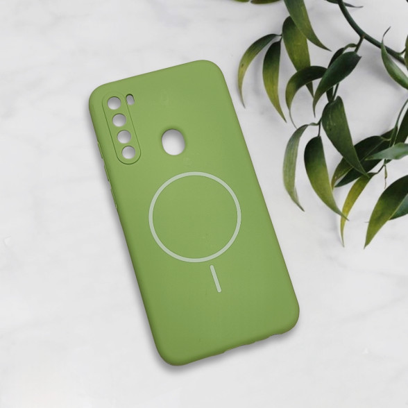 قاب سیلیکونی اورجینال طرح مگ سیف Xiaomi Redmi Note 8