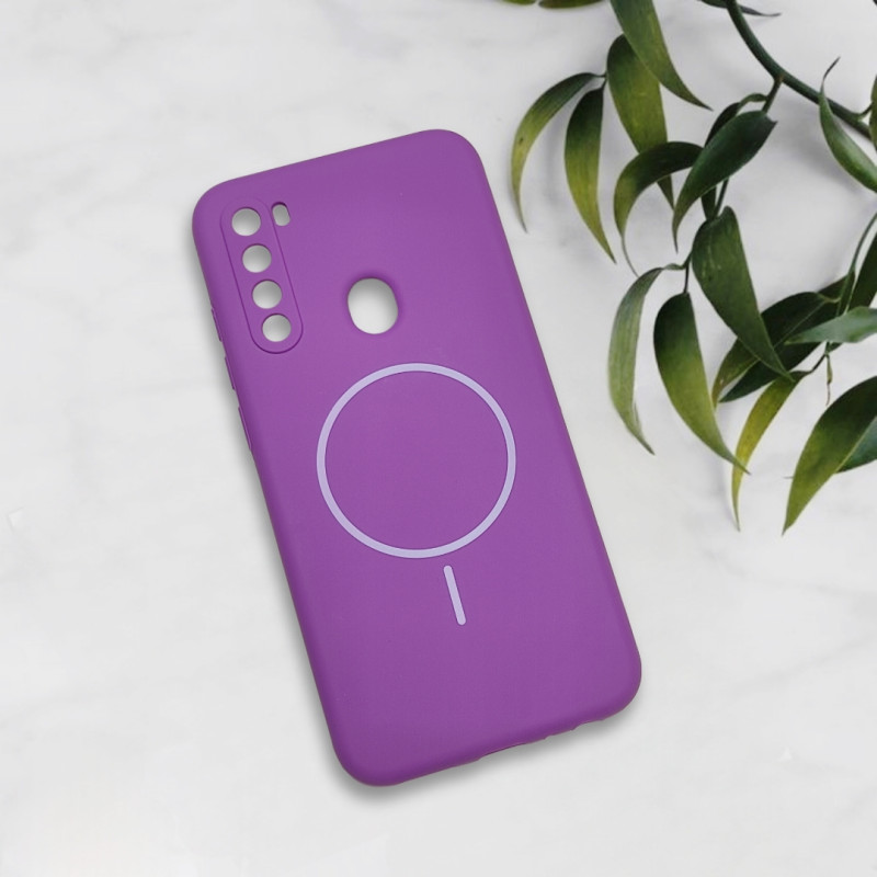 قاب سیلیکونی اورجینال طرح مگ سیف Xiaomi Redmi Note 8