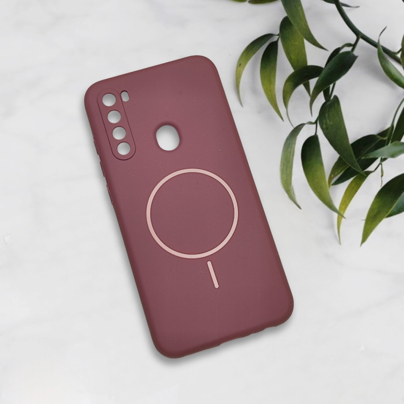 قاب سیلیکونی اورجینال طرح مگ سیف Xiaomi Redmi Note 8