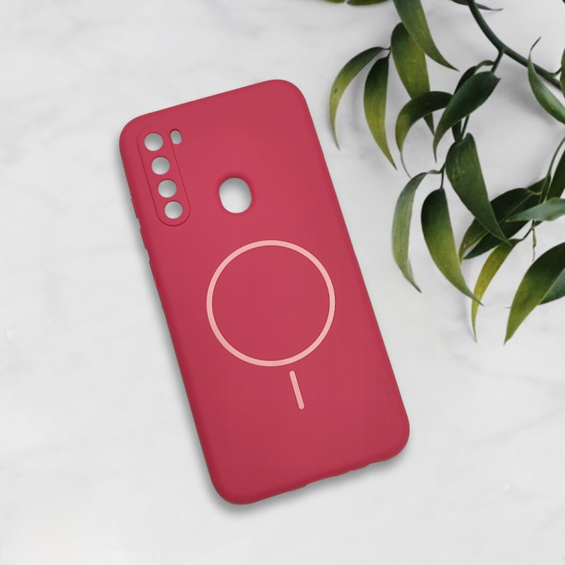 قاب سیلیکونی اورجینال طرح مگ سیف Xiaomi Redmi Note 8