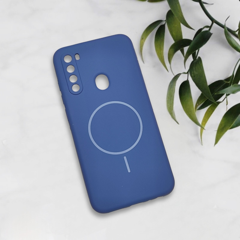 قاب سیلیکونی اورجینال طرح مگ سیف Xiaomi Redmi Note 8