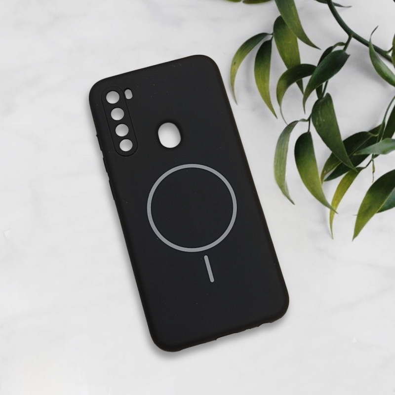 قاب سیلیکونی اورجینال طرح مگ سیف Xiaomi Redmi Note 8