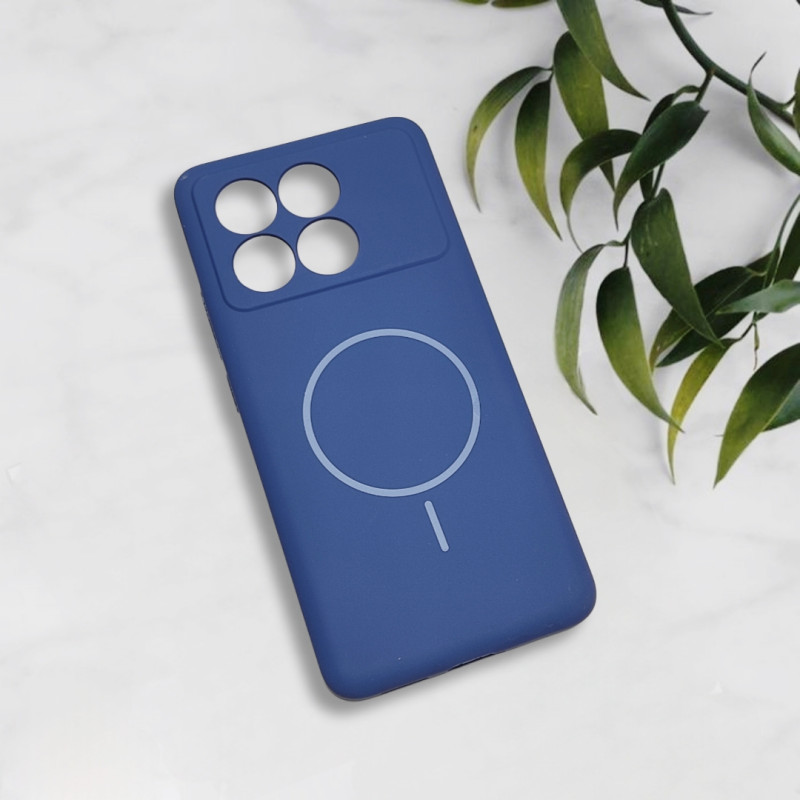 قاب سیلیکونی اورجینال طرح مگ سیف Xiaomi Poco X6 Pro