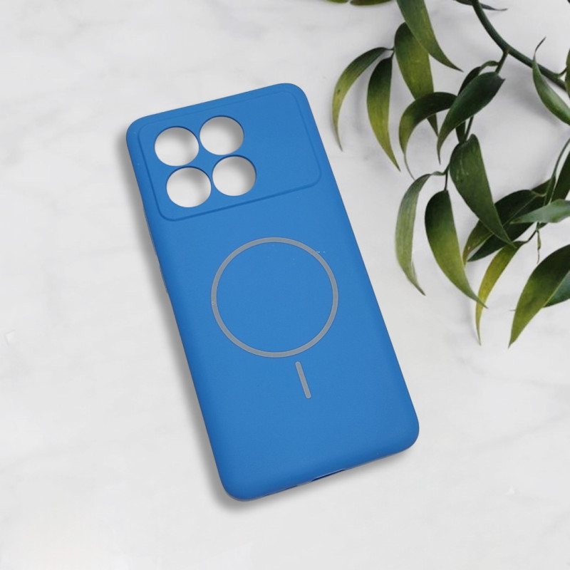 قاب سیلیکونی اورجینال طرح مگ سیف Xiaomi Poco X6 Pro