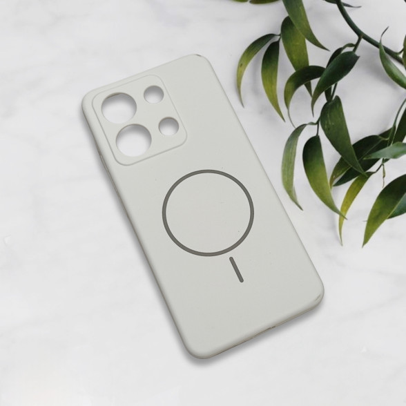 قاب سیلیکونی اورجینال طرح مگ سیف Xiaomi Redmi Note 13 4G