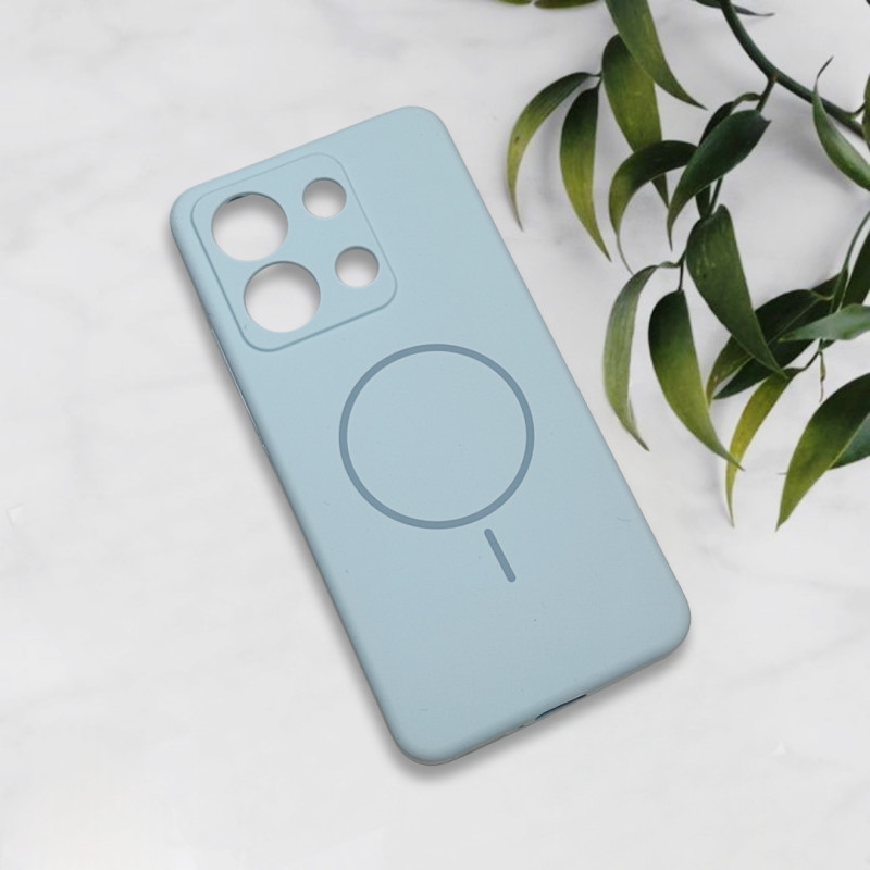 قاب سیلیکونی اورجینال طرح مگ سیف Xiaomi Redmi Note 13 4G