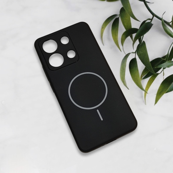 قاب سیلیکونی اورجینال طرح مگ سیف Xiaomi Redmi Note 13 4G