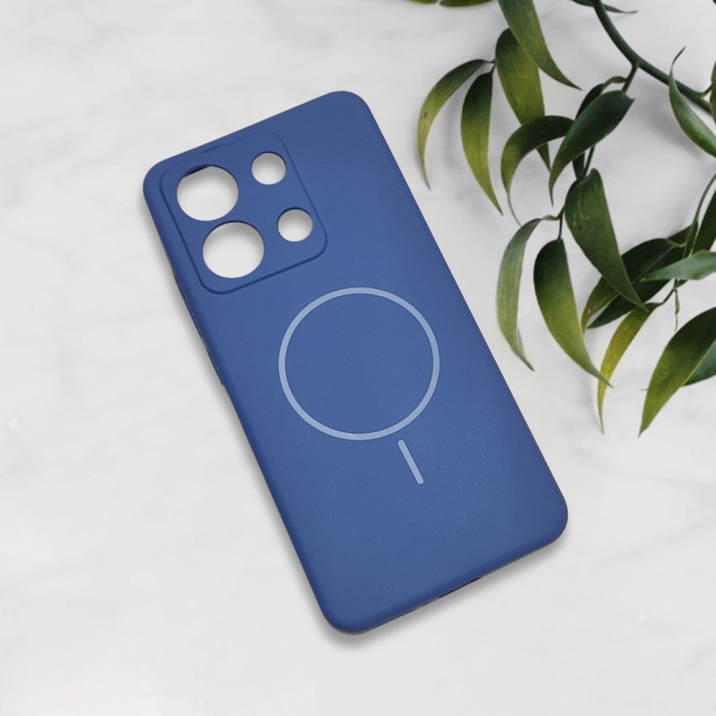 قاب سیلیکونی اورجینال طرح مگ سیف Xiaomi Redmi Note 13 4G