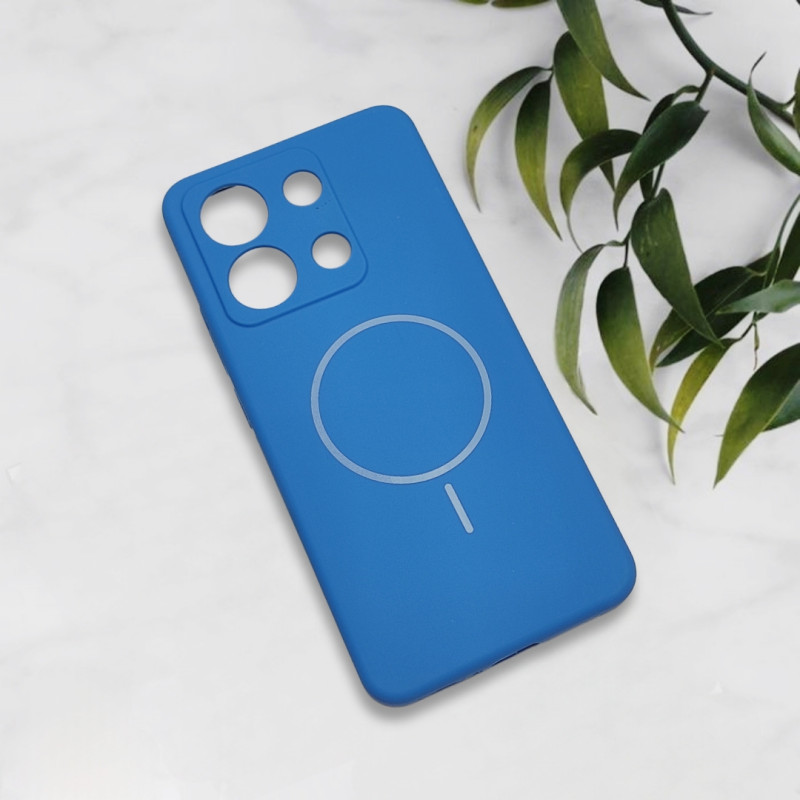 قاب سیلیکونی اورجینال طرح مگ سیف Xiaomi Redmi Note 13 4G