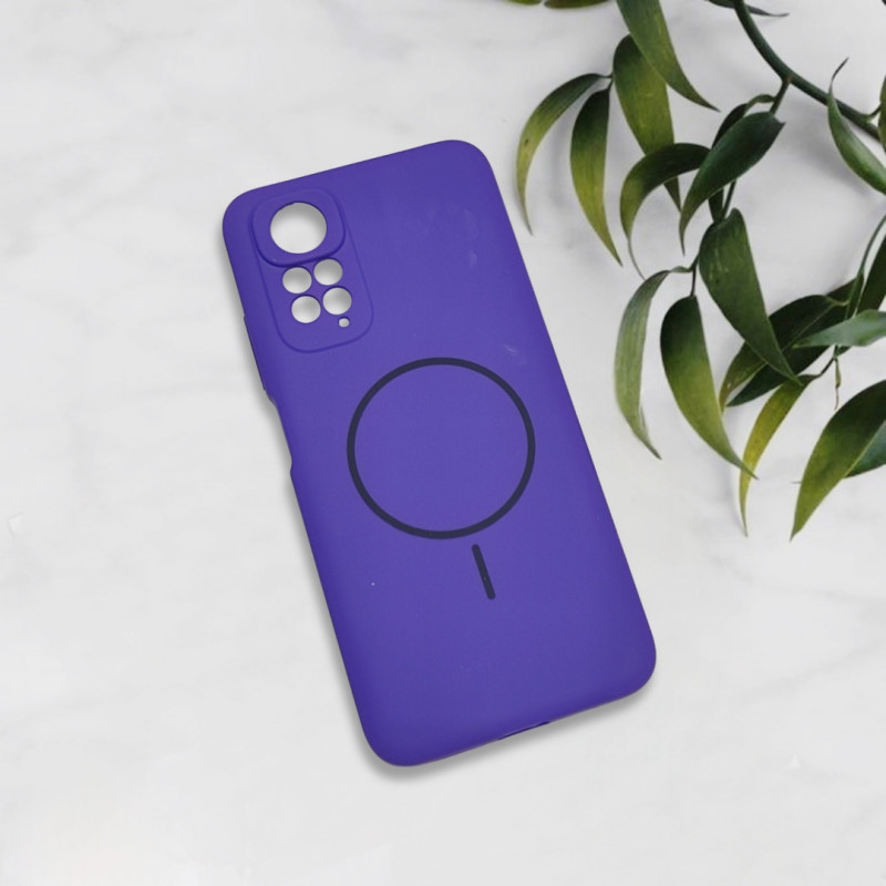 قاب سیلیکونی اورجینال طرح مگ سیف Xiaomi Redmi Note 11 4G / Note 11s