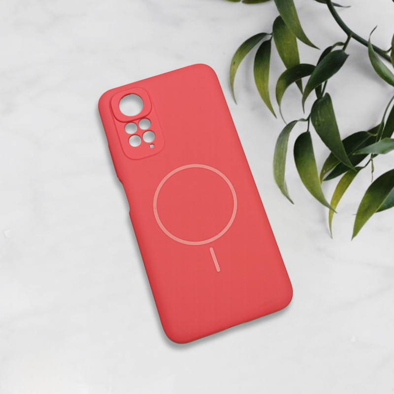 قاب سیلیکونی اورجینال طرح مگ سیف Xiaomi Redmi Note 11 4G / Note 11s