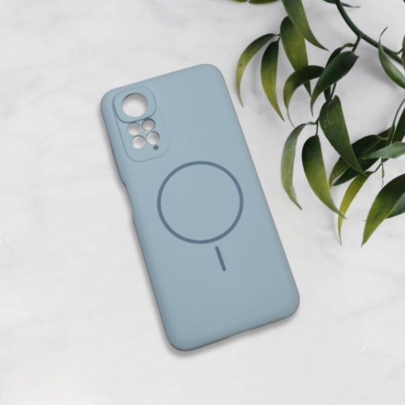 قاب سیلیکونی اورجینال طرح مگ سیف Xiaomi Redmi Note 11 4G / Note 11s