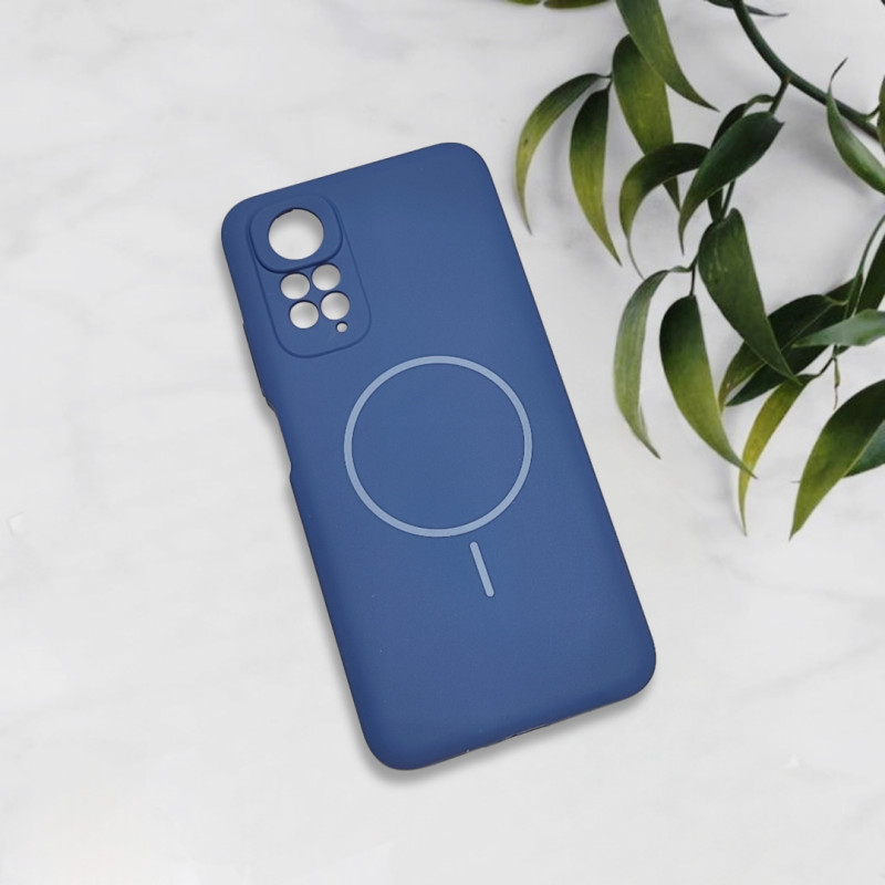 قاب سیلیکونی اورجینال طرح مگ سیف Xiaomi Redmi Note 11 4G / Note 11s