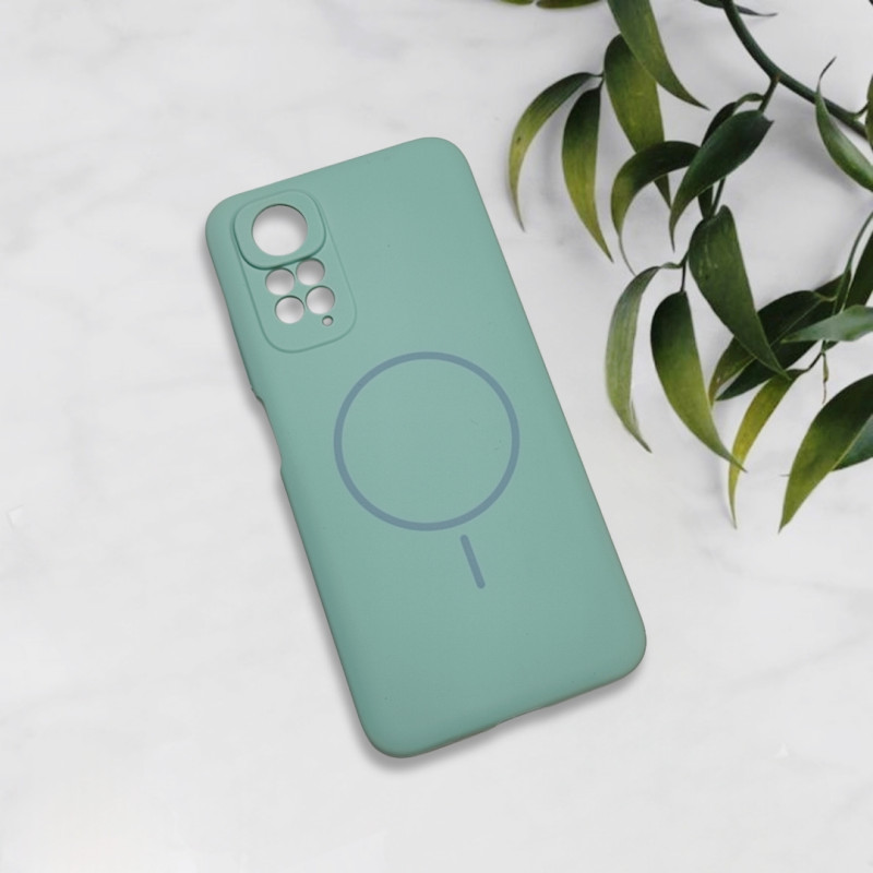 قاب سیلیکونی اورجینال طرح مگ سیف Xiaomi Redmi Note 11 4G / Note 11s