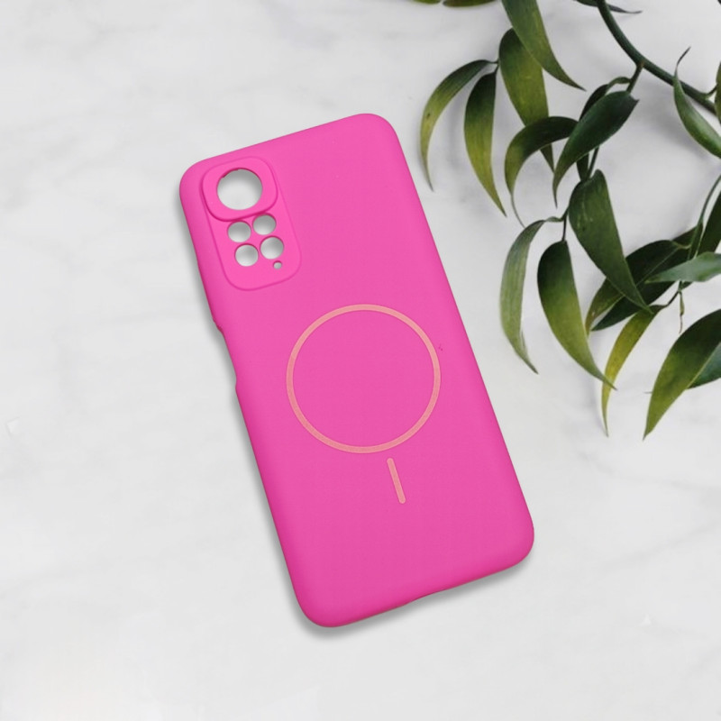 قاب سیلیکونی اورجینال طرح مگ سیف Xiaomi Redmi Note 11 4G / Note 11s