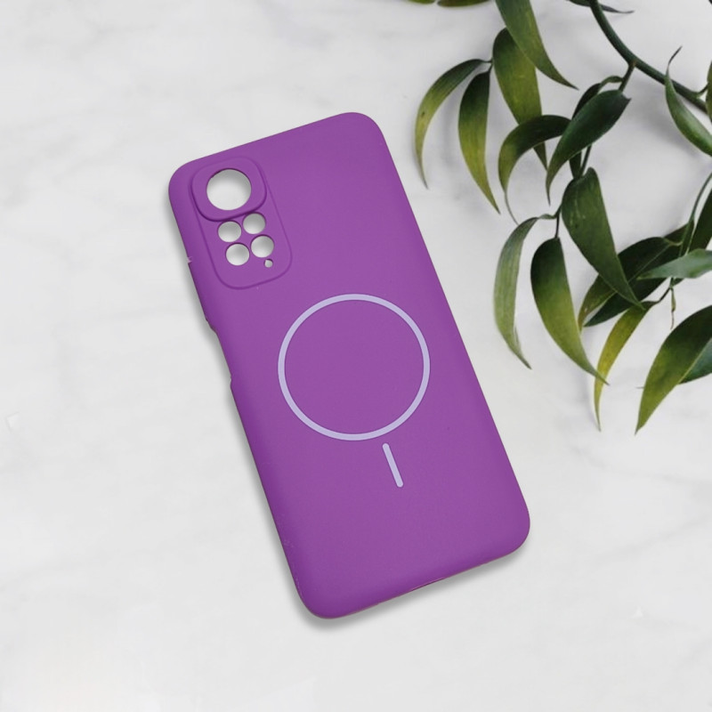 قاب سیلیکونی اورجینال طرح مگ سیف Xiaomi Redmi Note 11 4G / Note 11s