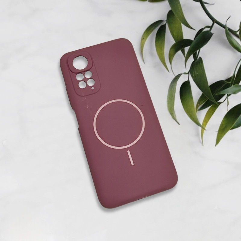 قاب سیلیکونی اورجینال طرح مگ سیف Xiaomi Redmi Note 11 4G / Note 11s